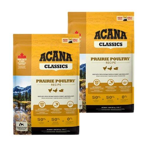 Verpakking van Acana Classics Prairie Poultry